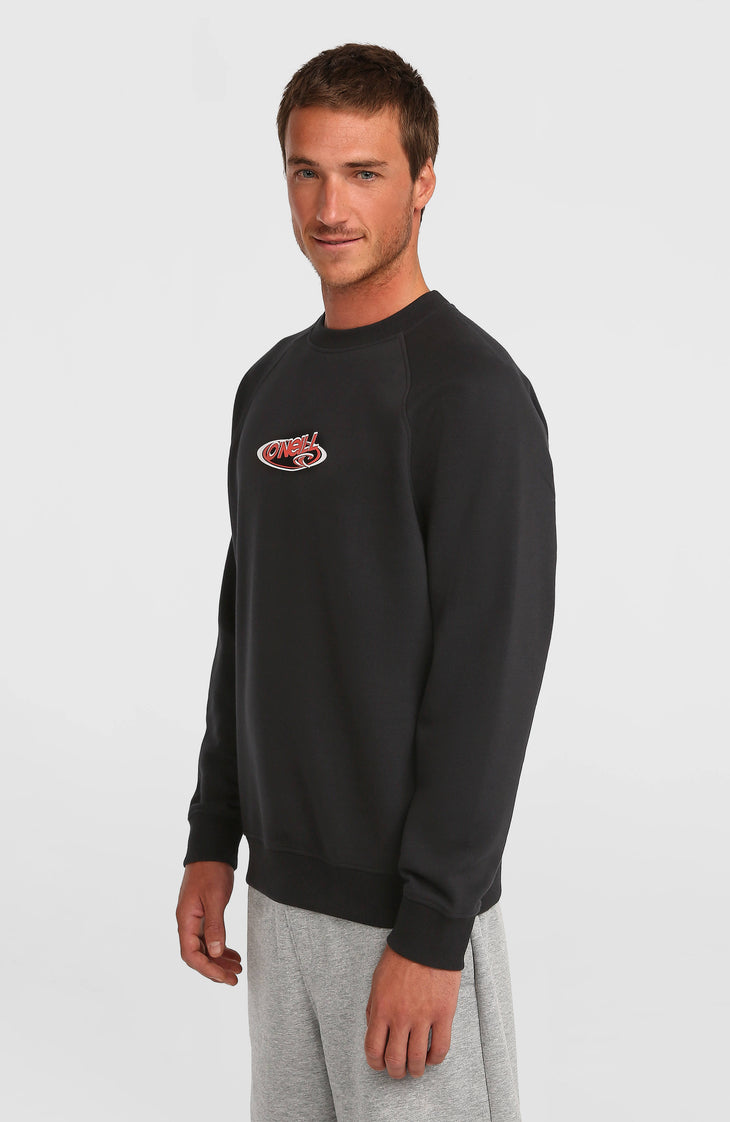 Essentials 90s Logo Crew sweater | Black Out