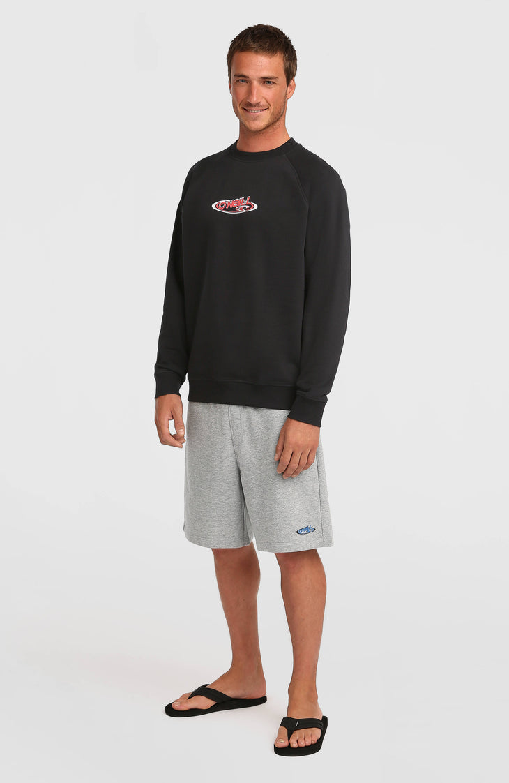 Essentials 90s Logo Crew sweater | Black Out