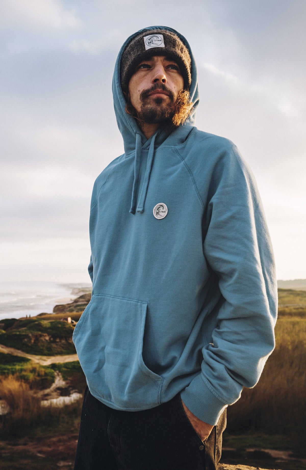 O'Riginals Badge hoodie | Murky Water