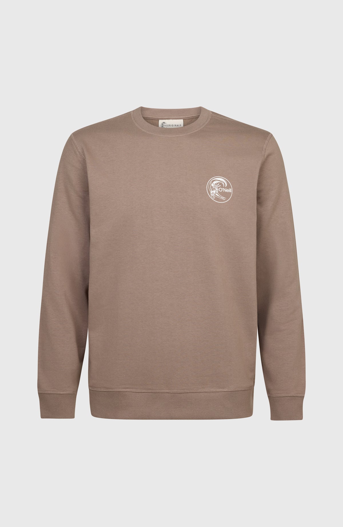 O'Riginals Chest Print Crew sweater | Pure Cashmere