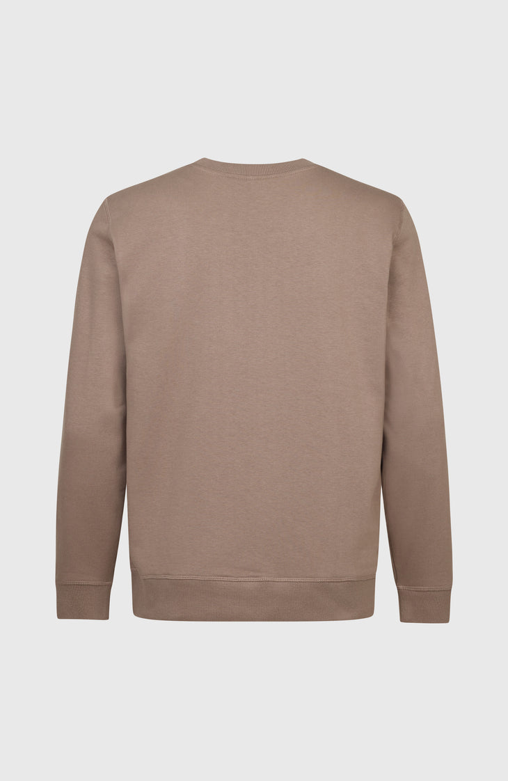 O'Riginals Chest Print Crew sweater | Pure Cashmere