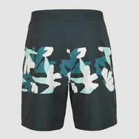 Boardshort Hyperfreak Camorro 17'' | Grey Art Flower