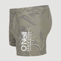 Zwemboxer Floral | Deep Lichen Tropical Tonal