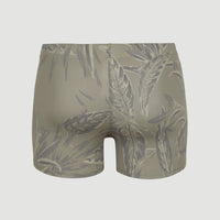 Zwemboxer Floral | Deep Lichen Tropical Tonal