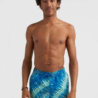 Zwemshort Cali Melting 16'' | Bright Blue Tie Dye