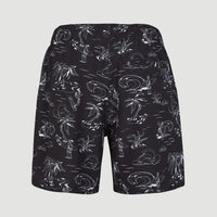 Cali Circle Surfer 16'' Zwemshort | Black Circle Surfer