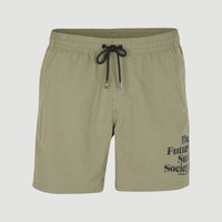 Cali FSS 16'' Zwemshort | Deep Lichen Green