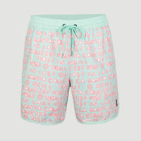 Zwemshort Scallop Neon 16'' | Beach Glass Neon Lights