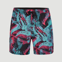 Zwemshort Cali Crazy 16'' | Black Crazy Jack