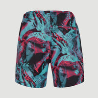 Zwemshort Cali Crazy 16'' | Black Crazy Jack