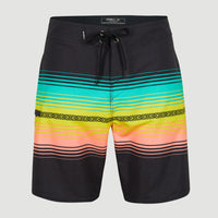 Boardshort Heat Stripe Line 19'' | Black Out