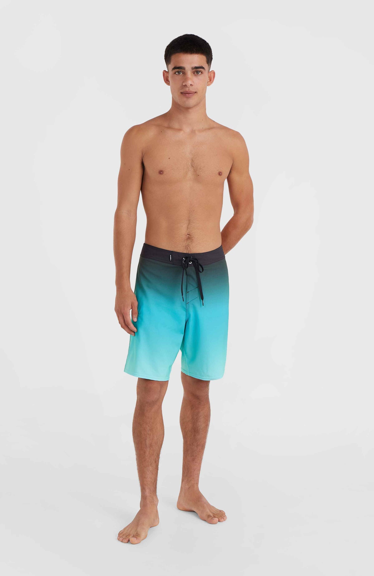 Hyperfreak Heat Fade 19'' boardshort | Black Heat Fade