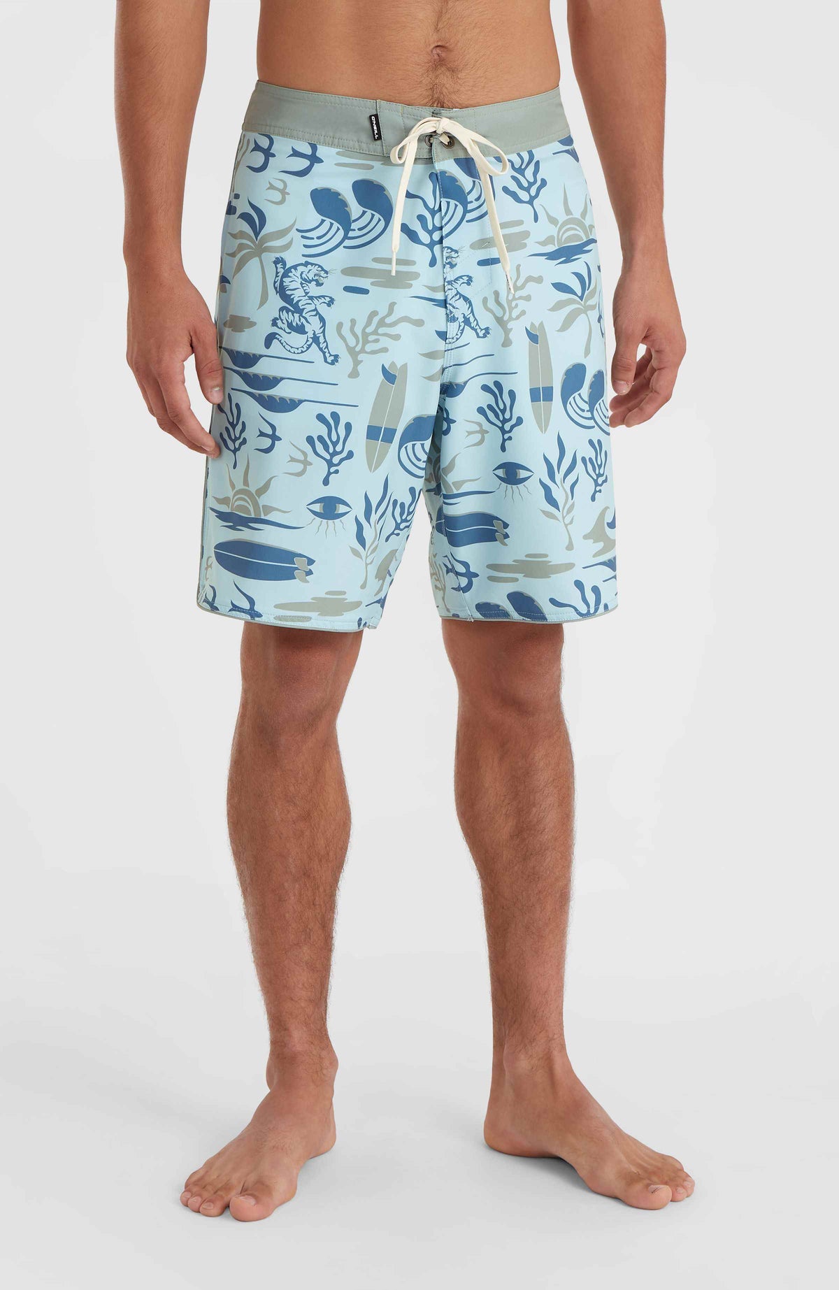 Hyperfreak Mysto Scallop 19'' boardshort | Blue Sky Mysto Scallop