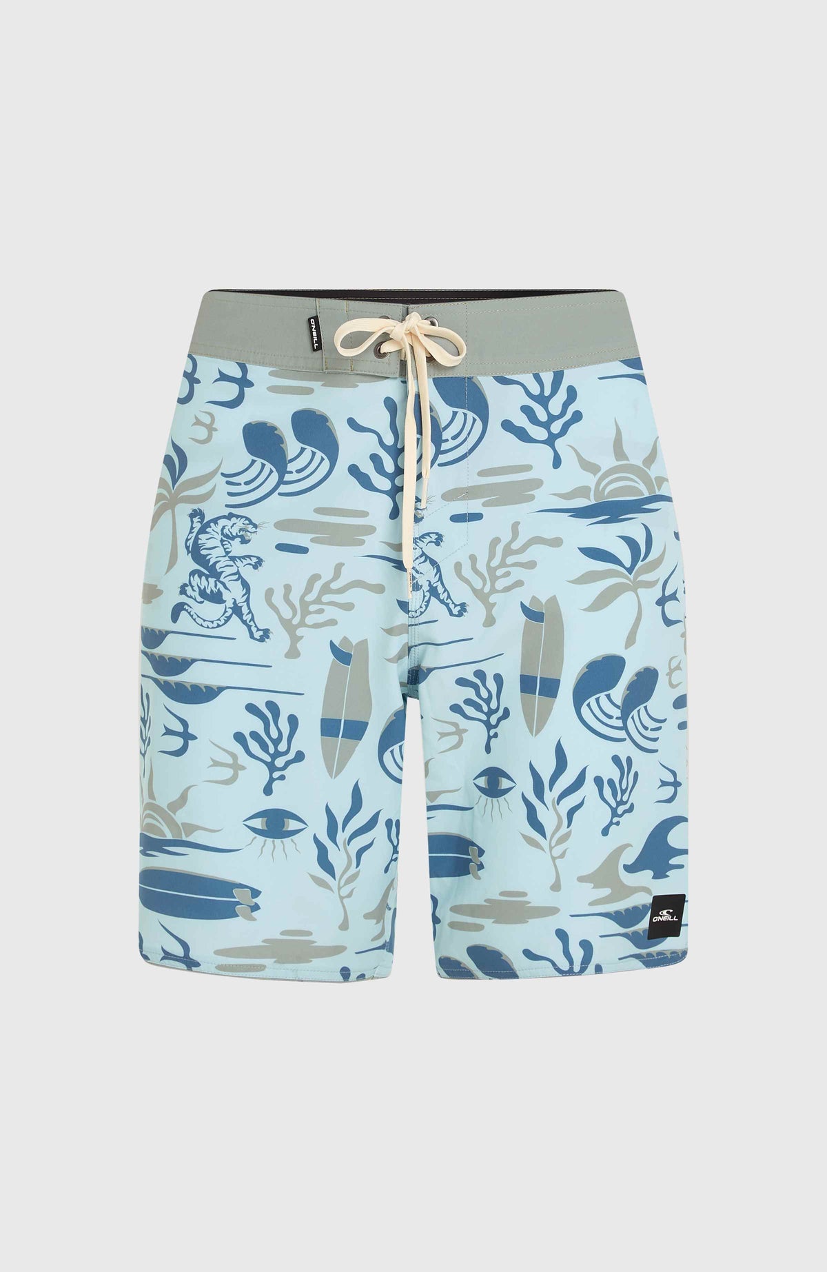 Hyperfreak Mysto Scallop 19'' boardshort | Blue Sky Mysto Scallop