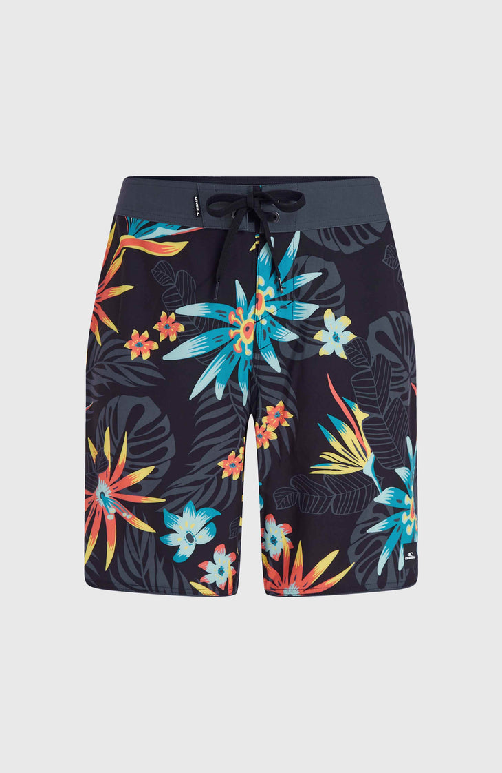 Hyperfreak Mysto Scallop 19'' boardshort | Black Mysto Scallop
