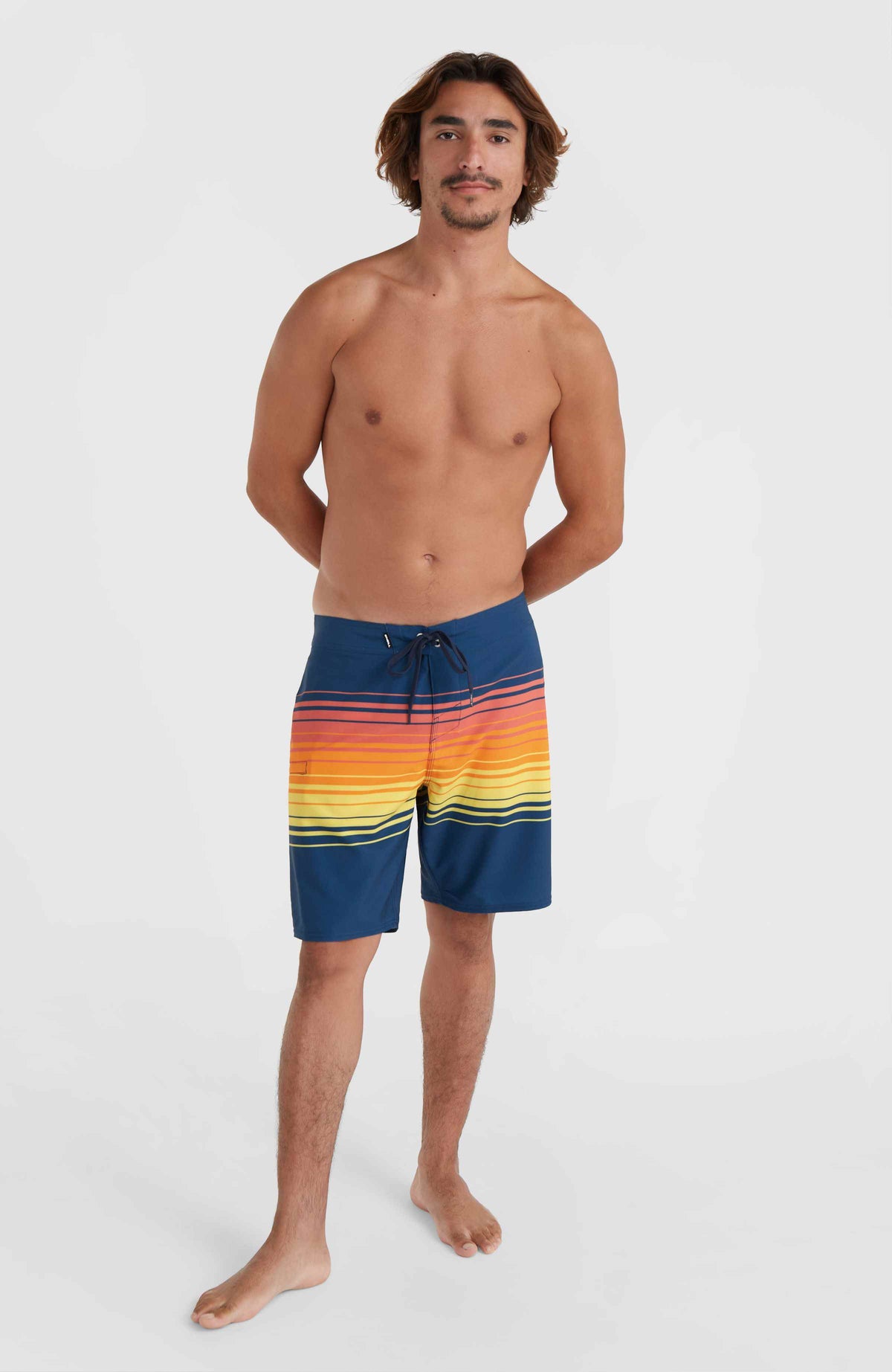 Hyperfreak Heat Stripe Line 19'' boardshort | Indigo Stripe Panel