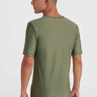 Essentials Cali shirt met korte mouwen | Deep Lichen Green