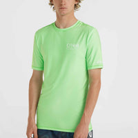 Essentials Cali shirt met korte mouwen | Neon Green