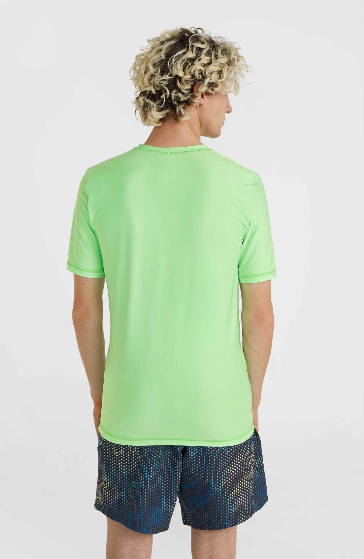 Essentials Cali shirt met korte mouwen | Neon Green