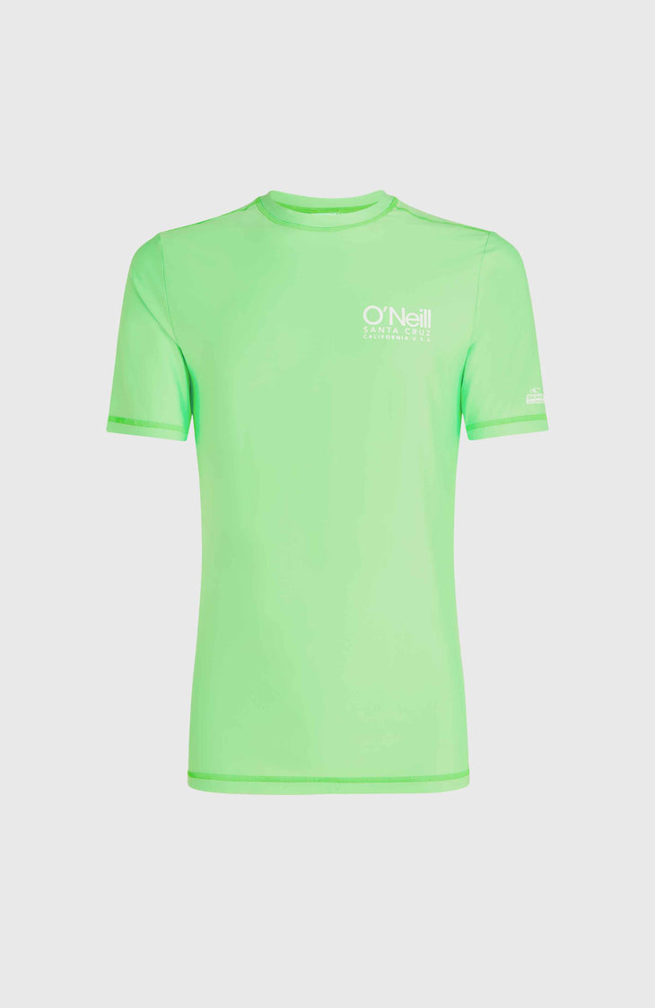 Essentials Cali shirt met korte mouwen | Neon Green