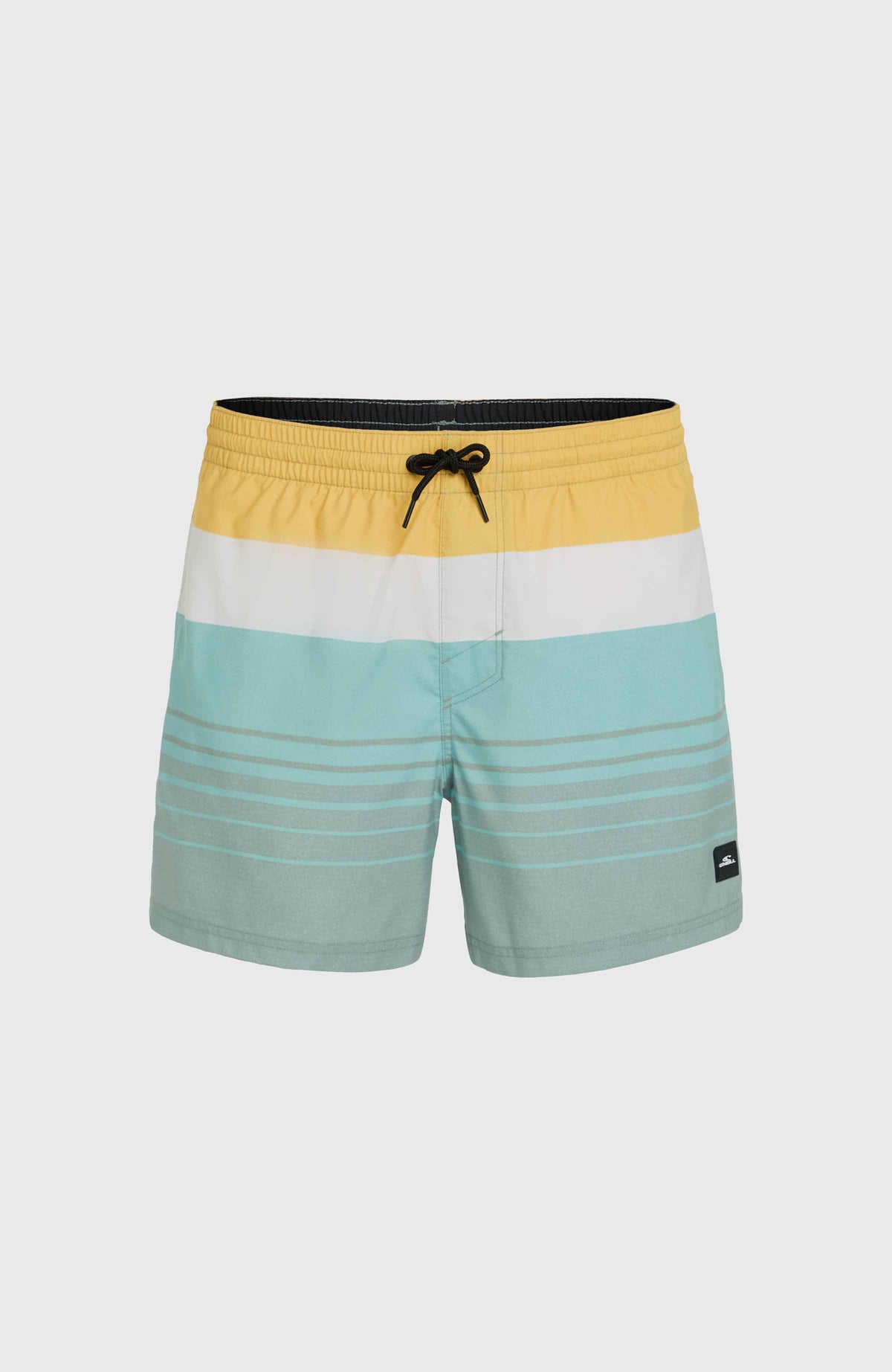 Mix and Match Cali Print 15'' zwembroek | Green Mix&Match Panel Print