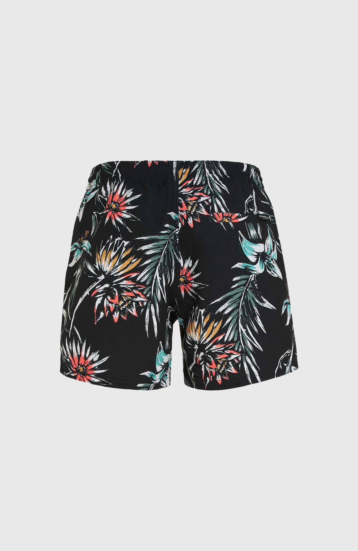 Mix and Match Cali Print 15'' zwembroek | Black Tropicana