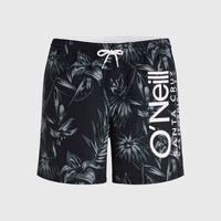 Mix and Match Cali 16'' zwembroek | Black Tonal Tropican