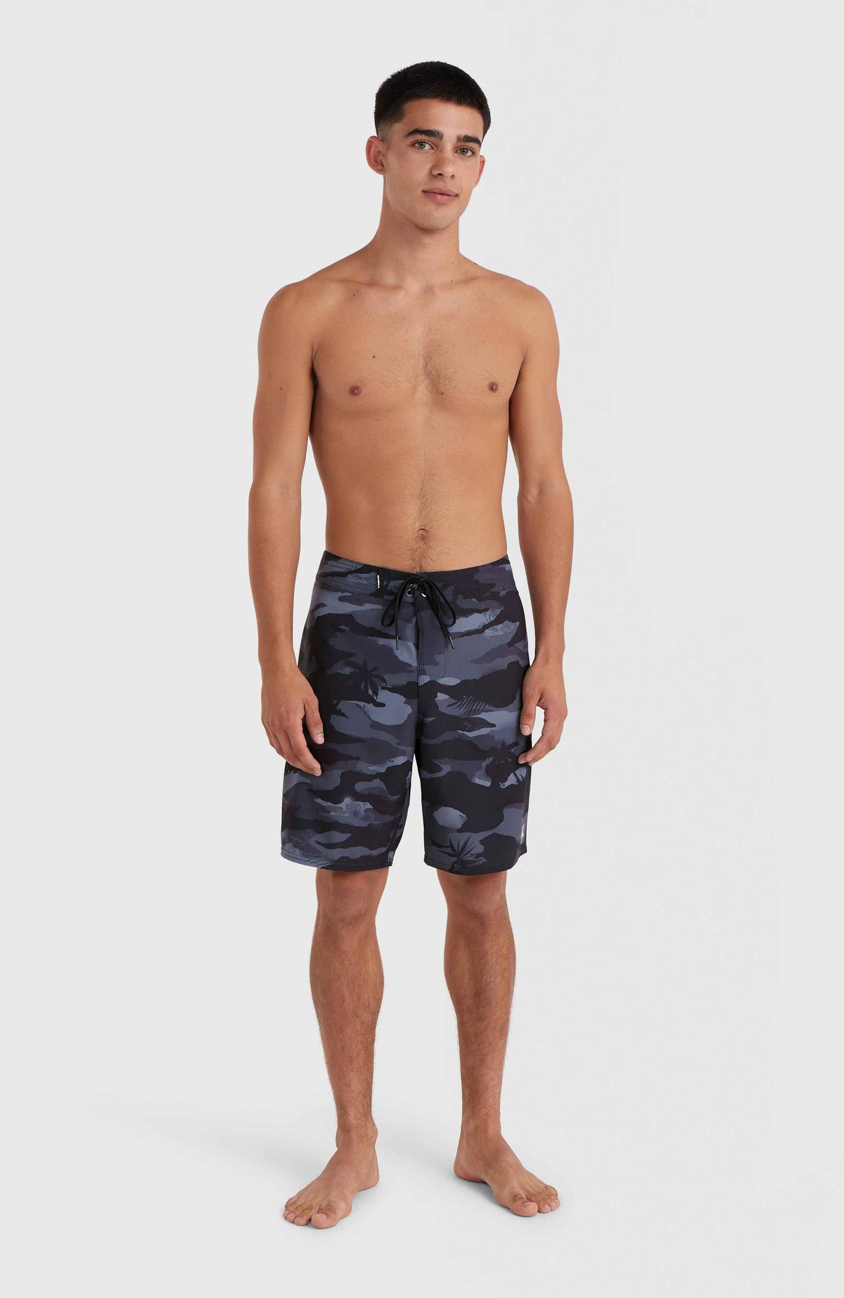 Hyperfreak Heat Camo 19'' boardshort | Black Heat Camo