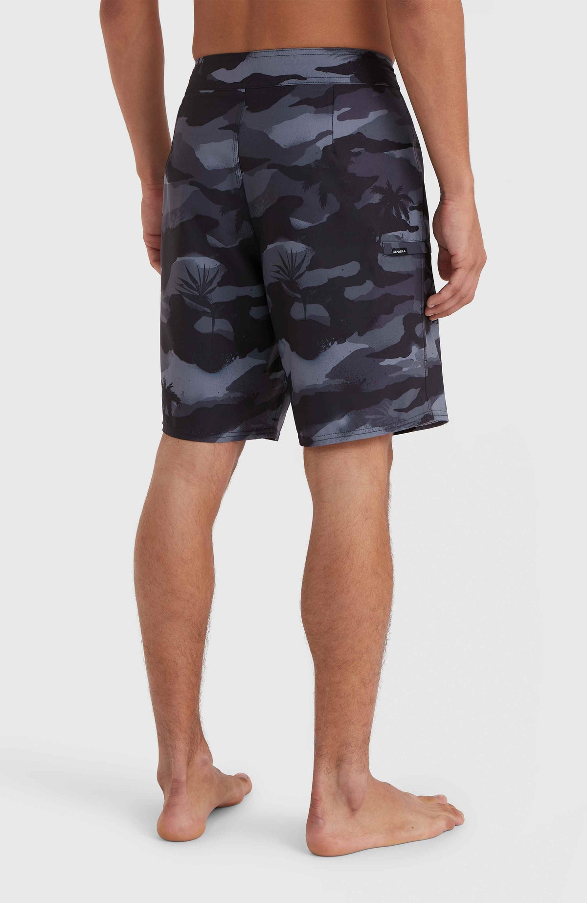 Hyperfreak Heat Camo 19'' boardshort | Black Heat Camo