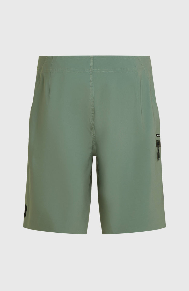 Hyperfreak Tech Solid 19'' boardshort | Seagrass