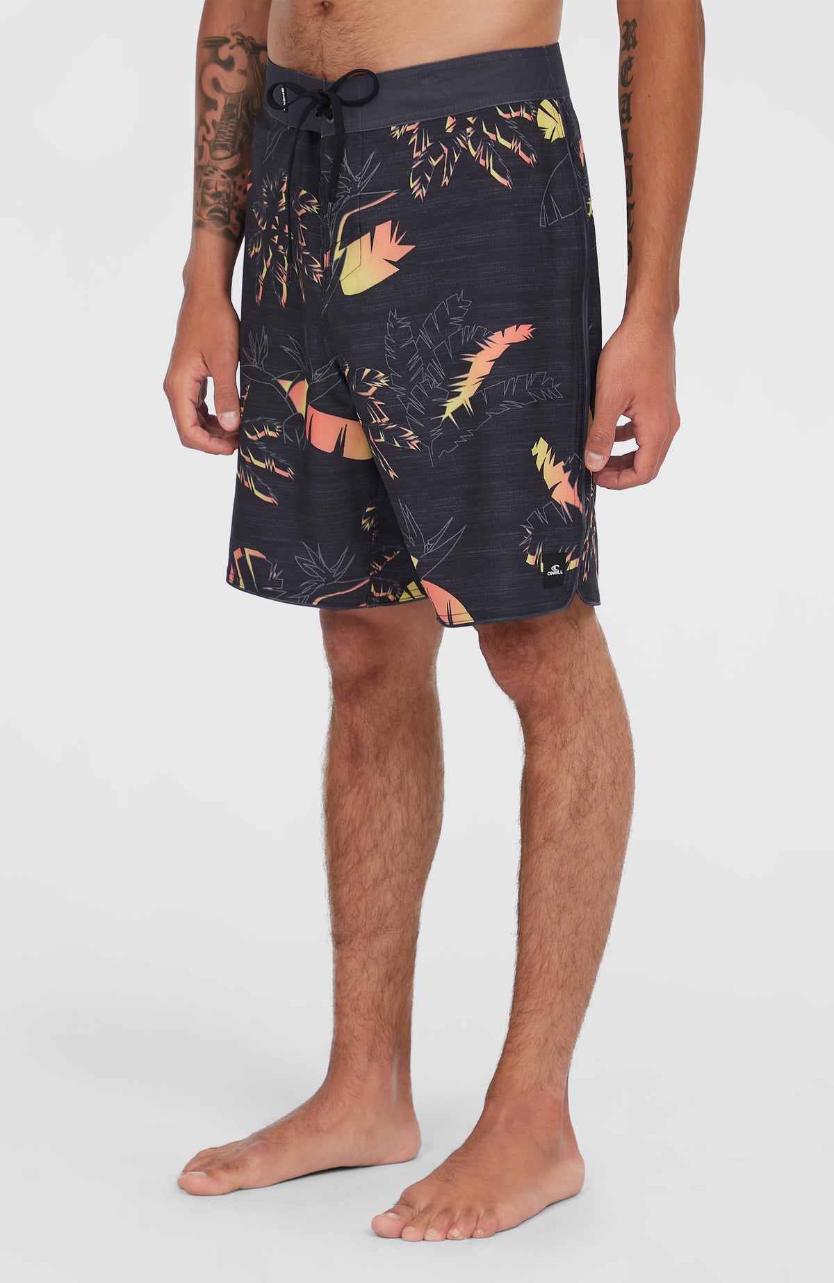 Hyperfreak Mysto Scallop 19'' boardshort | Black Mysto Scallop