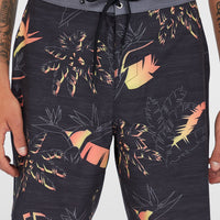 Hyperfreak Mysto Scallop 19'' boardshort | Black Mysto Scallop