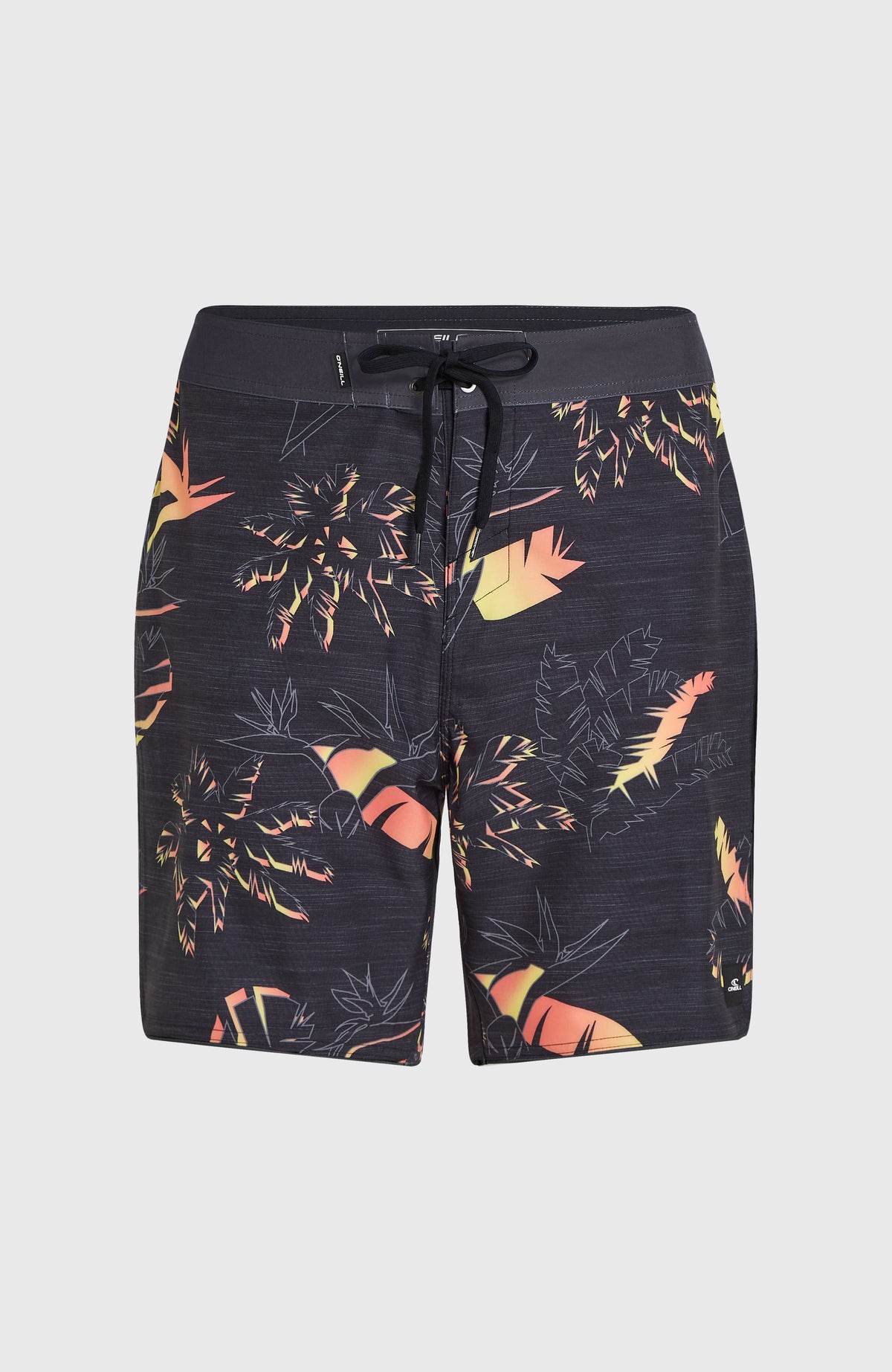 Hyperfreak Mysto Scallop 19'' boardshort | Black Mysto Scallop