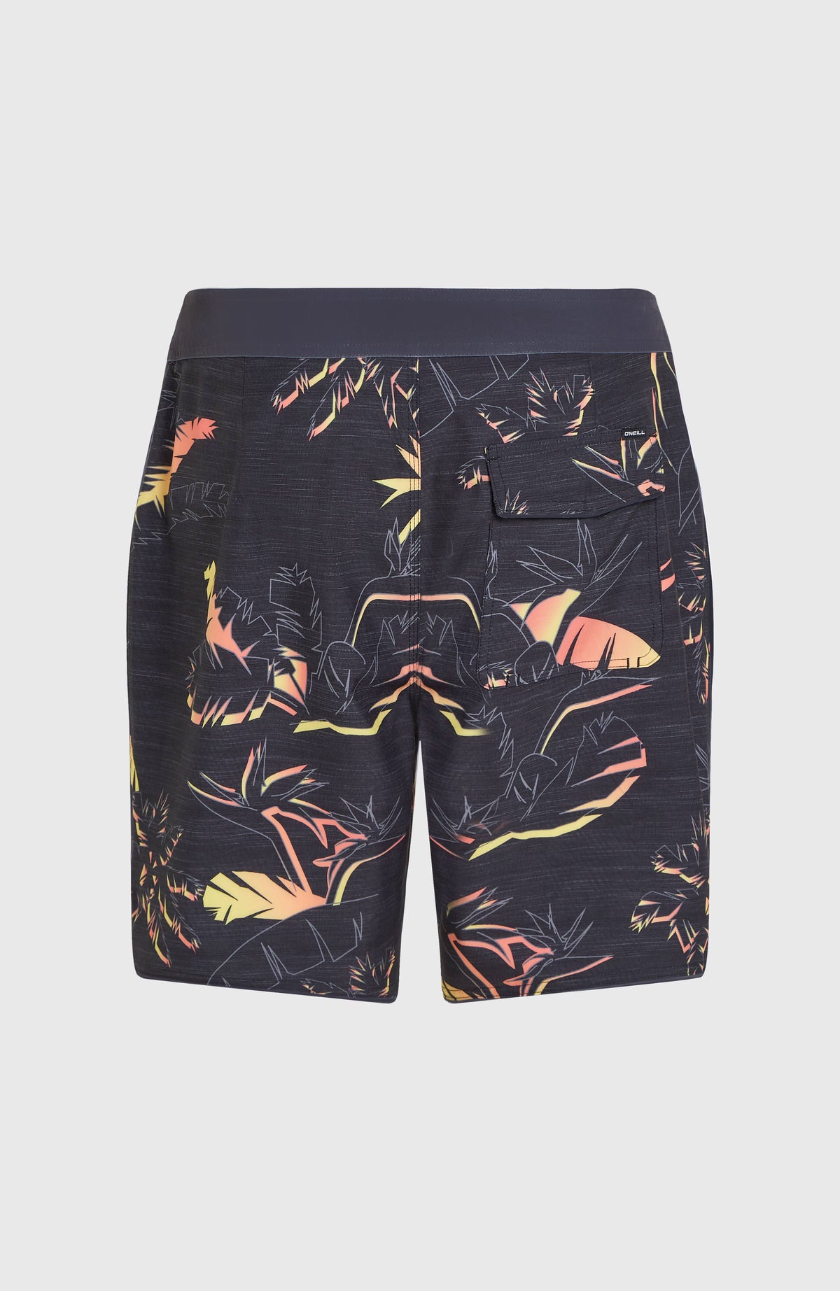 Hyperfreak Mysto Scallop 19'' boardshort | Black Mysto Scallop