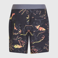 Hyperfreak Mysto Scallop 19'' boardshort | Black Mysto Scallop