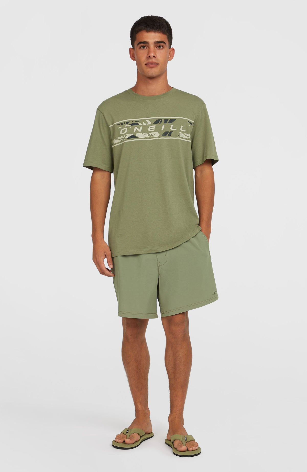 Pocket Print 16'' zwembroek | Avery Fern