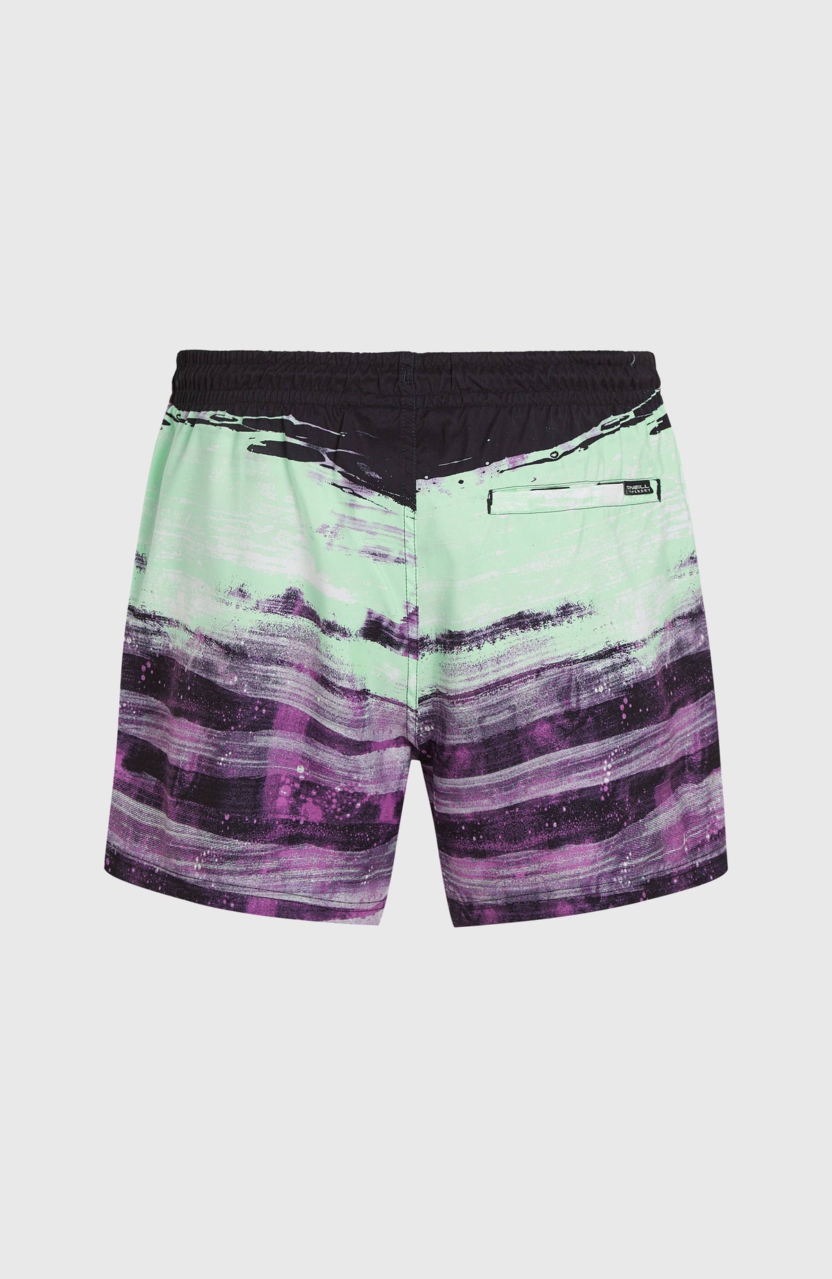 Cali Gradient 15'' zwembroek | Purple Melted Texture
