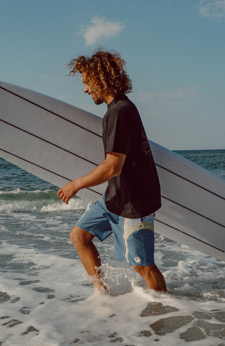 O'Riginals Longboard 19'' boardshort | Blue Originals Stripe