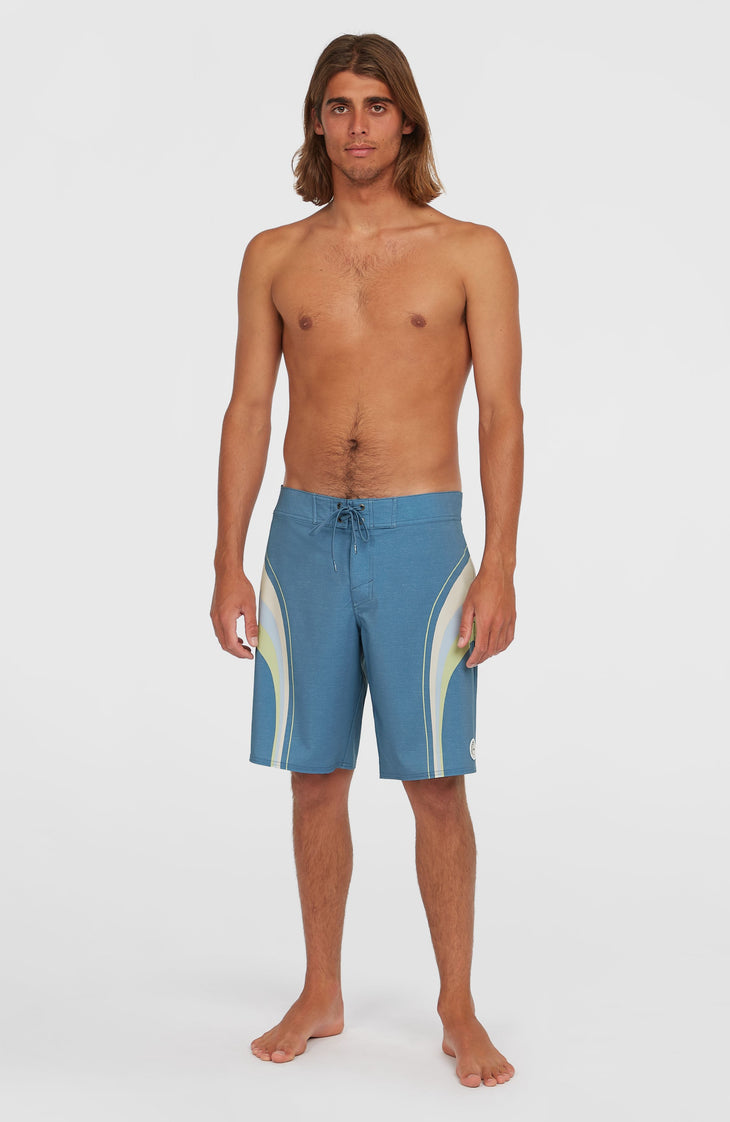 O'Riginals Longboard 19'' boardshort | Blue Originals Stripe