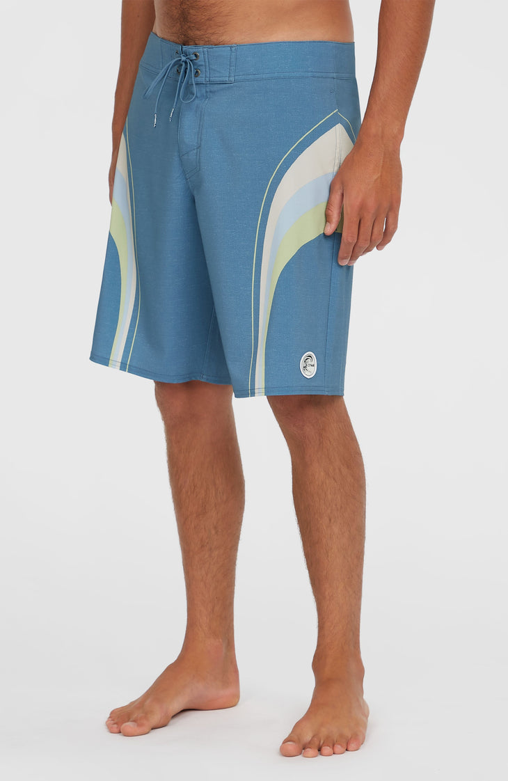 O'Riginals Longboard 19'' boardshort | Blue Originals Stripe