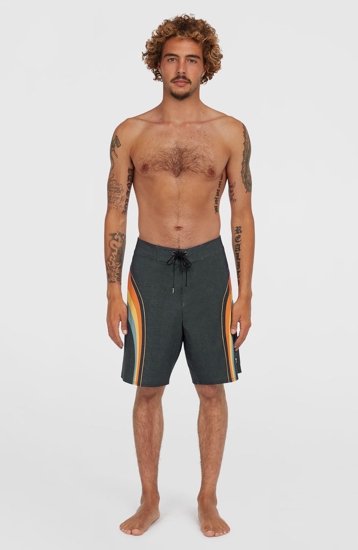 O'Riginals Longboard 19'' boardshort | Black Originals Stripe