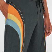 O'Riginals Longboard 19'' boardshort | Black Original Stripe