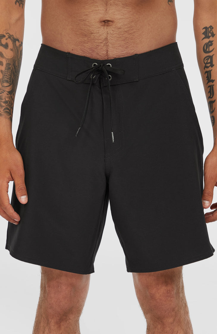 Solid 17'' boardshort | Black Out