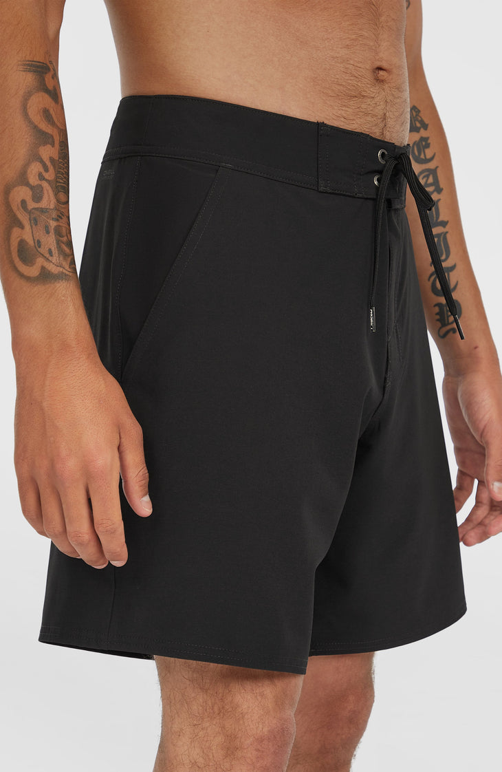 Solid 17'' boardshort | Black Out