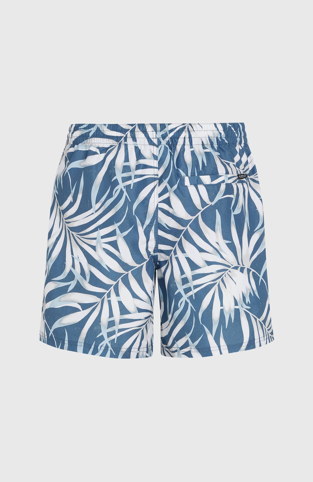 Cali Floral 16'' zwembroek | Blue Dipped Leaves