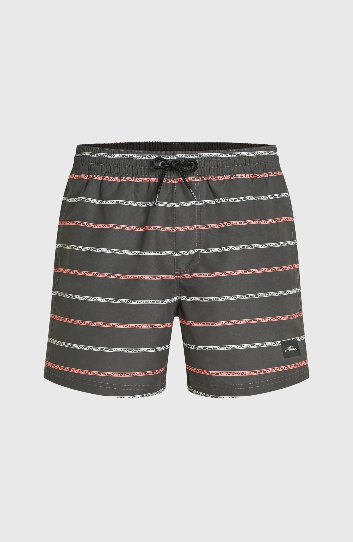 Cali First 15'' zwembroek | Grey O'Neill Stripe