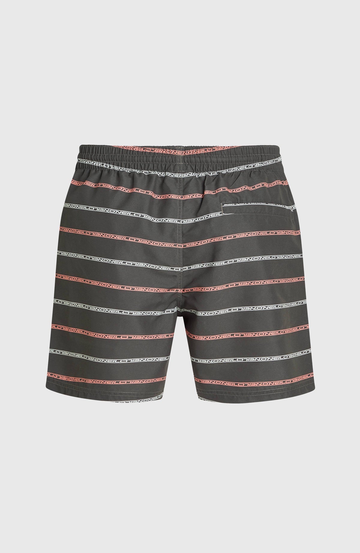 Cali First 15'' zwembroek | Grey O'Neill Stripe