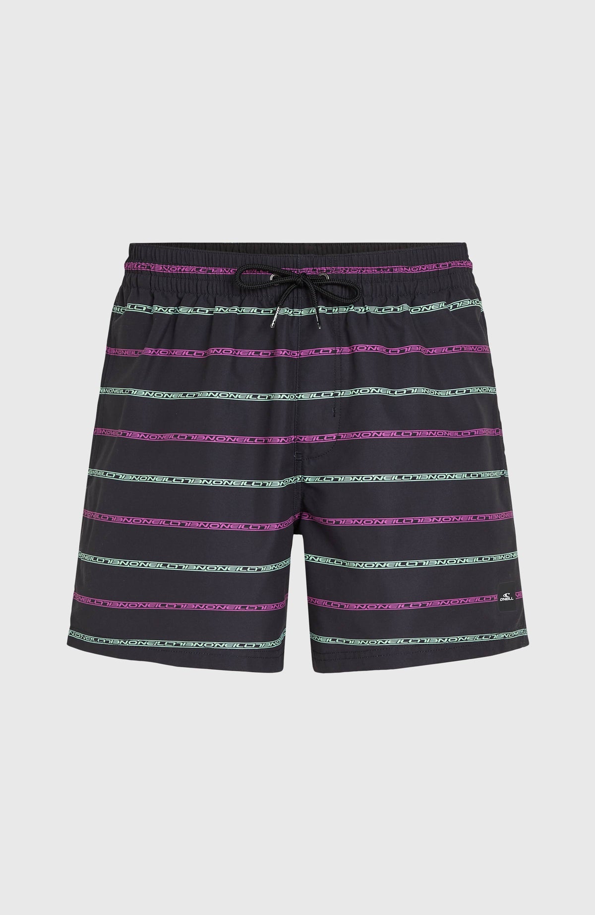 Cali First 15'' zwembroek | Black/Purple O'Neill Stripe