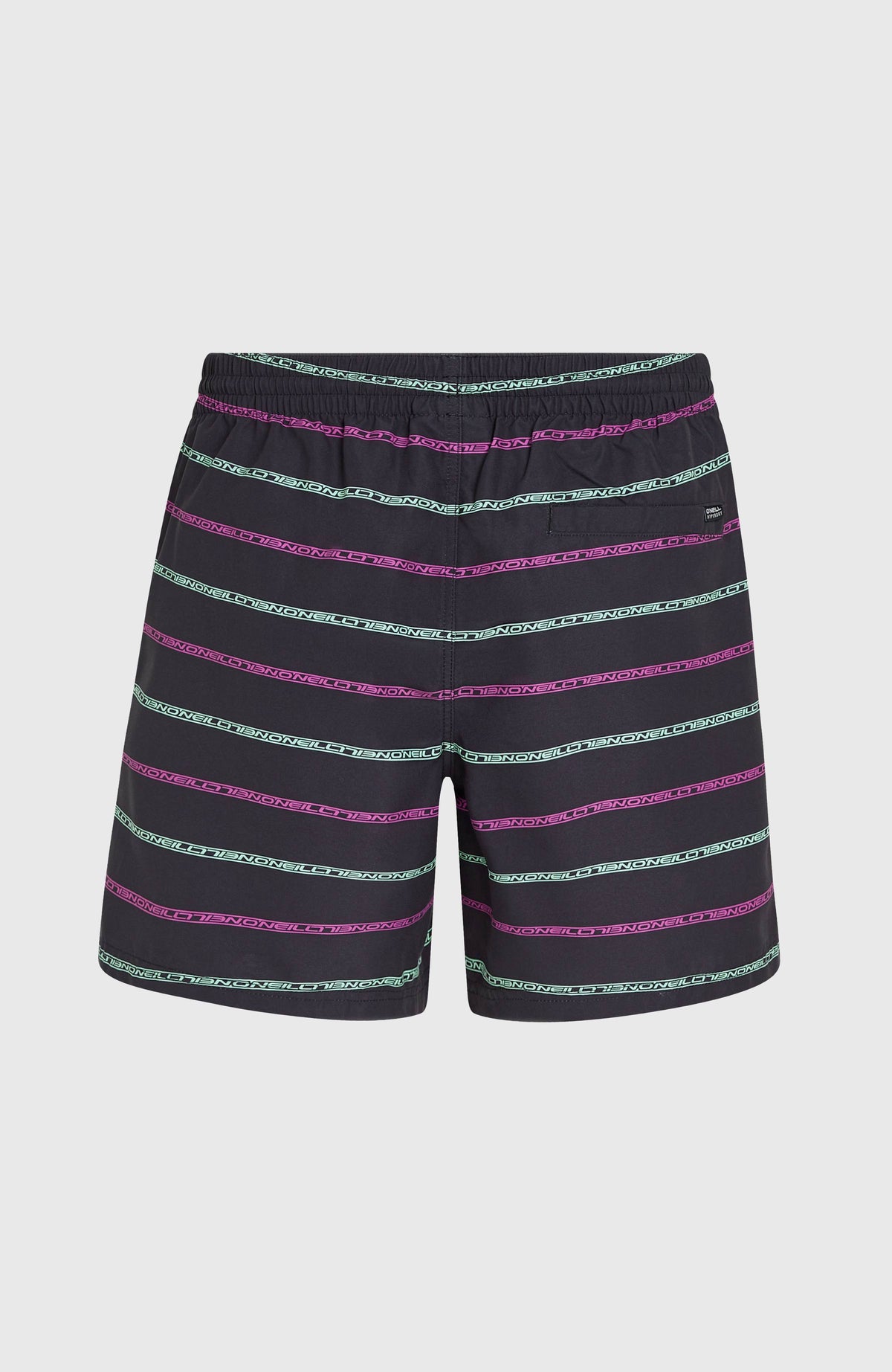 Cali First 15'' zwembroek | Black/Purple O'Neill Stripe
