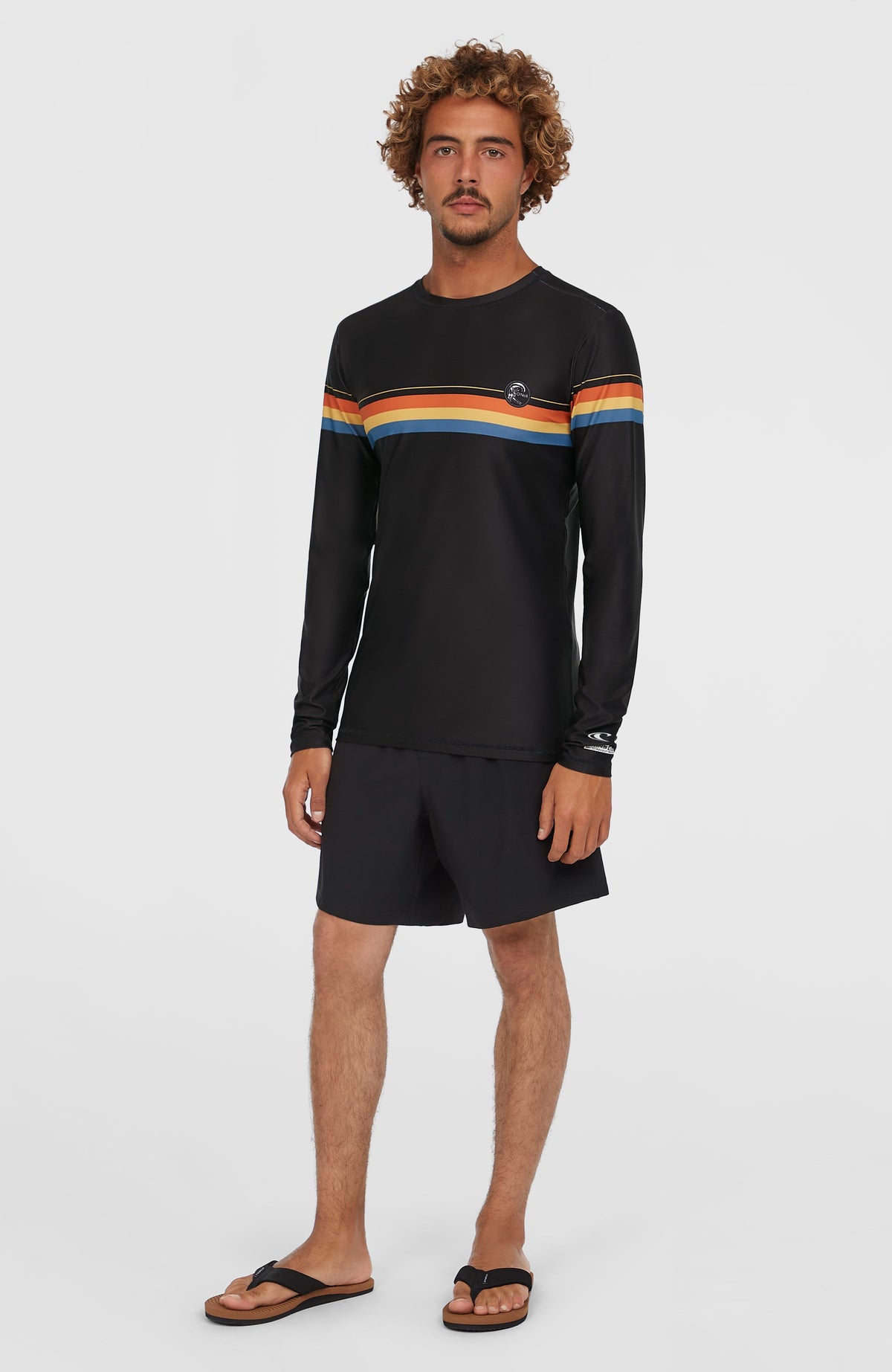 O'Riginals uv shirt met lange mouwen | Black Out